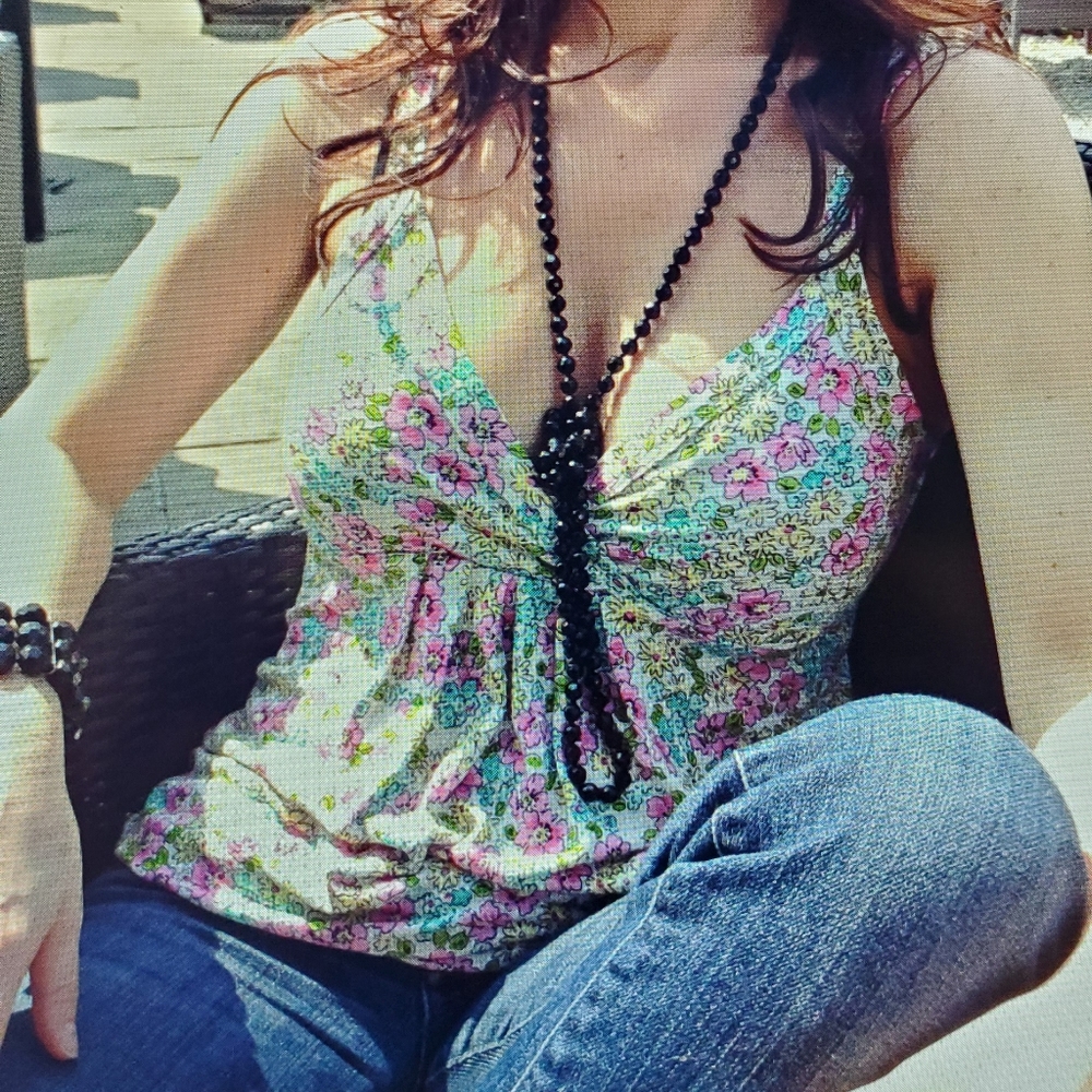Melrose flowers top size XS